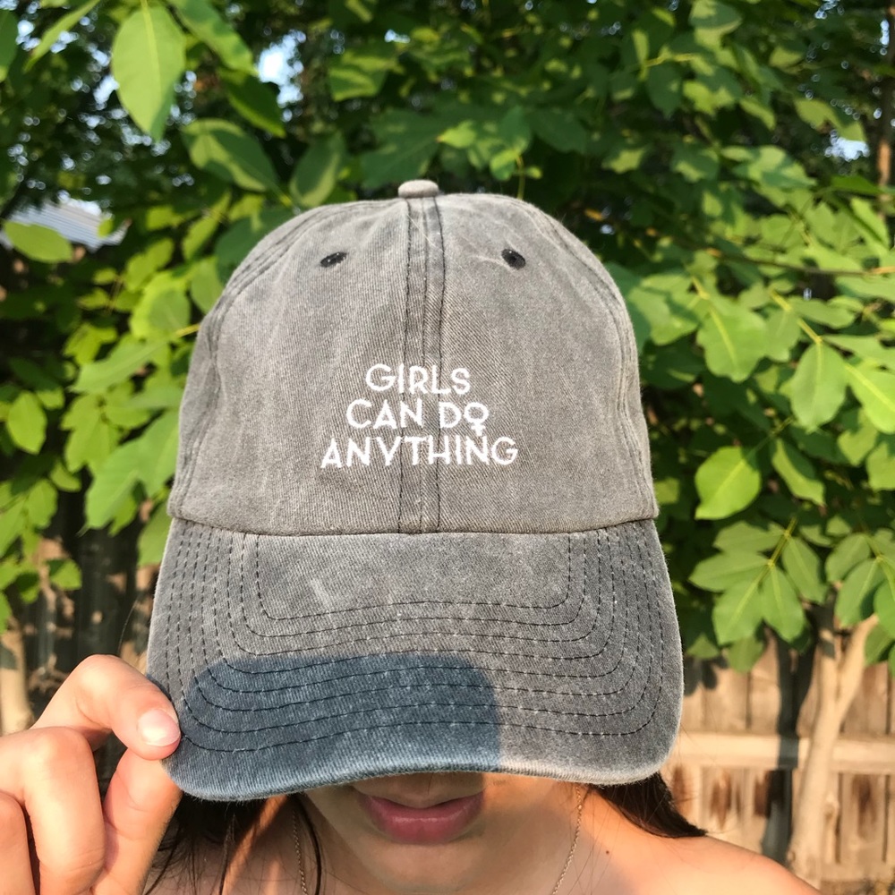 Pacsun “Girls Can Do Anything” baseball cap